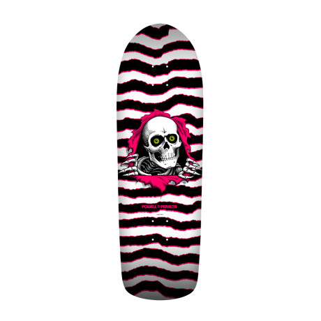 Deck Powell Peralta Old School Ripper - White/Pink - 9.89 x 31.32" (Lija Incluida) Deck Powell Peralta Old School Ripper - White/Pink - 9.89 x 31.32" (Lija Incluida)