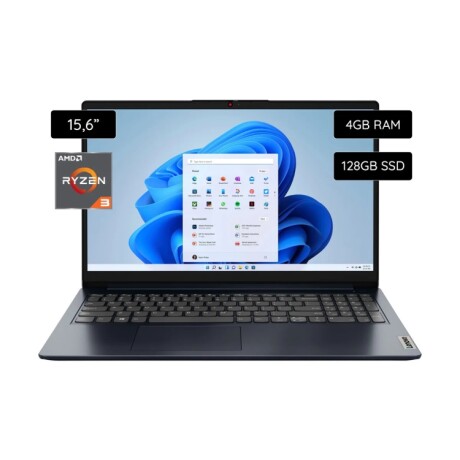 Notebook Lenovo Ideapad 1 15amn7 Ryzen 3 4/128 Gb Notebook Lenovo Ideapad 1 15amn7 Ryzen 3 4/128 Gb
