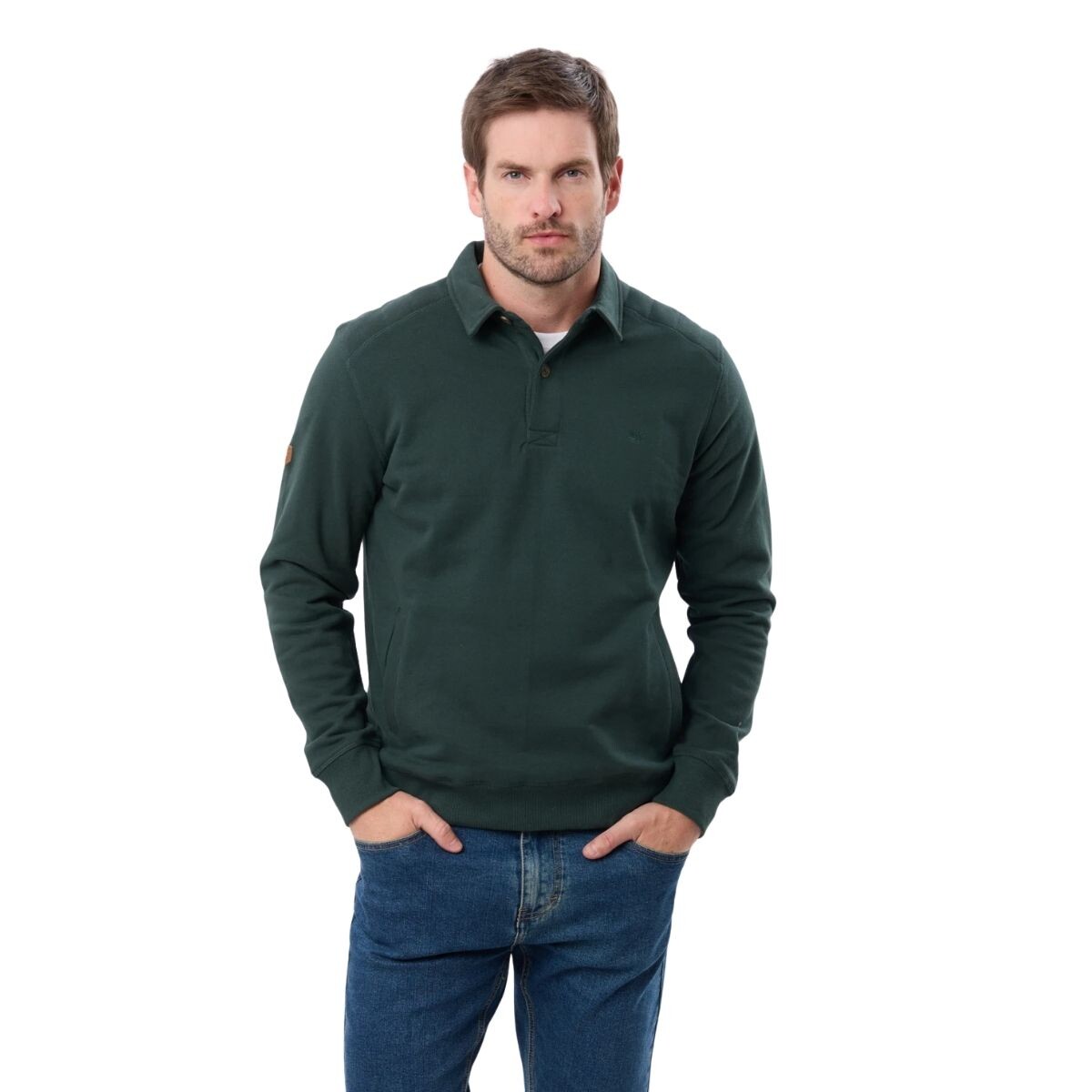 REMERA POLO S-4XL - VERDE 