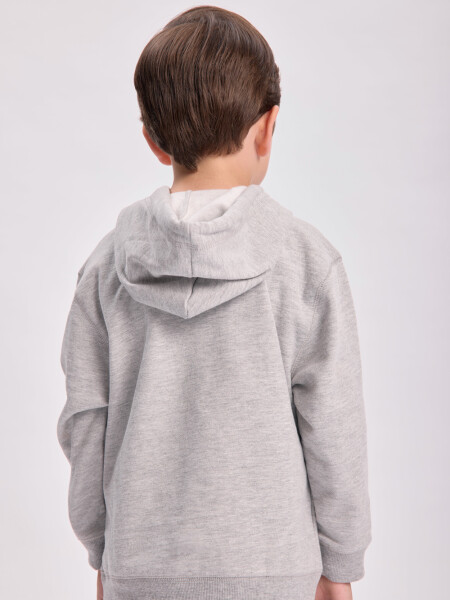 Canguro deportivo básico Gris Melange