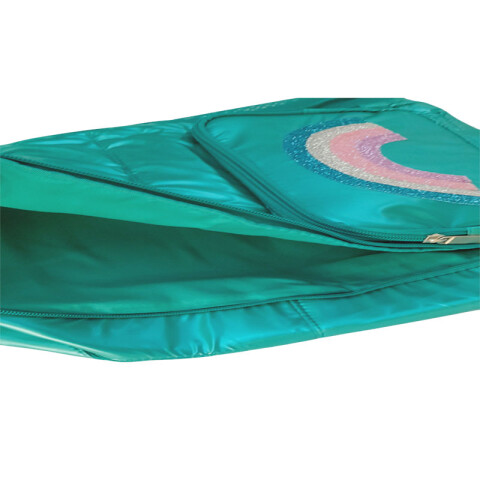 Mochila verde acolchada impermeable doble capa alta densidad Mochila Verde Acolchada Impermeable Doble Capa Alta Densidad