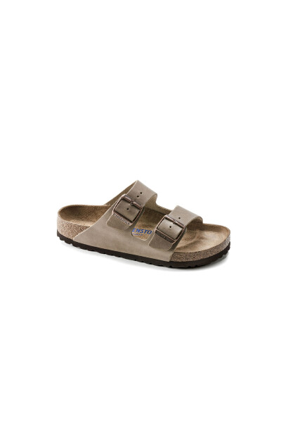 Arizona Soft Footbed Oiled Leather - Estrecho Tabaco