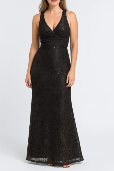 Vestido Suspiro Negro