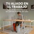 Calentador Plegable Eléctrico De Piernas 4 Velocidades Manta Color Gris