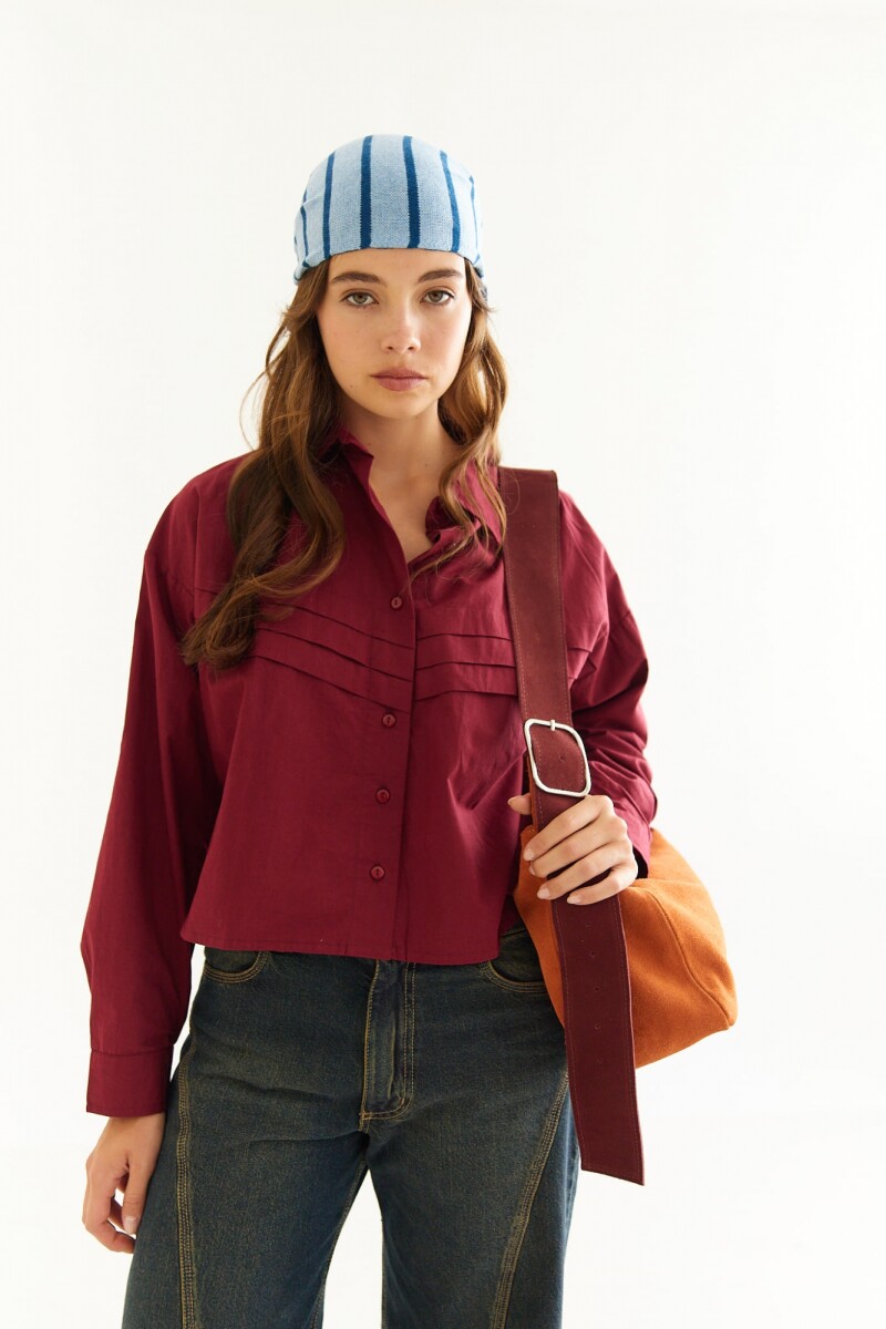 Camisa Shift Bordo