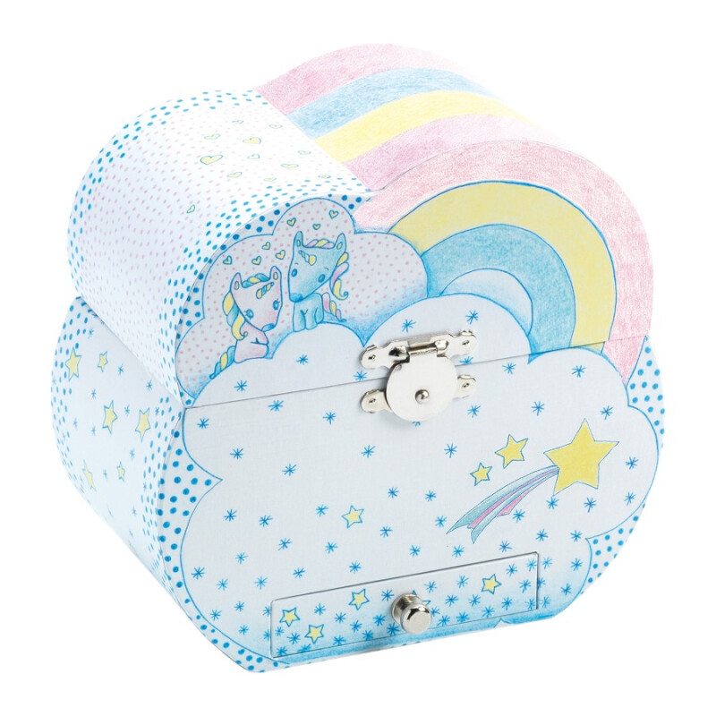 Caja Musical Infantil Sueño de Unicornios Djeco Caja Musical Infantil Sueño de Unicornios Djeco
