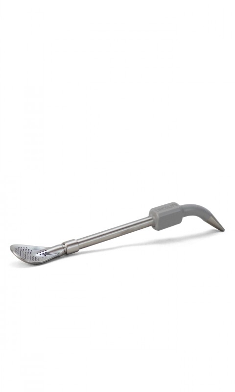 BOMBILLA GALACTIC ACERO INOXIDABLE CENIZA