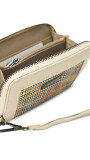BILLETERA LORENZA HILOS MULTICOLOR C/HUESO