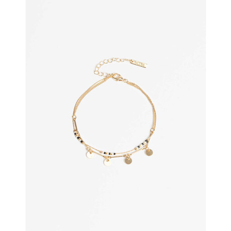 Tobillera Con Dijes Combinacion Multicolor