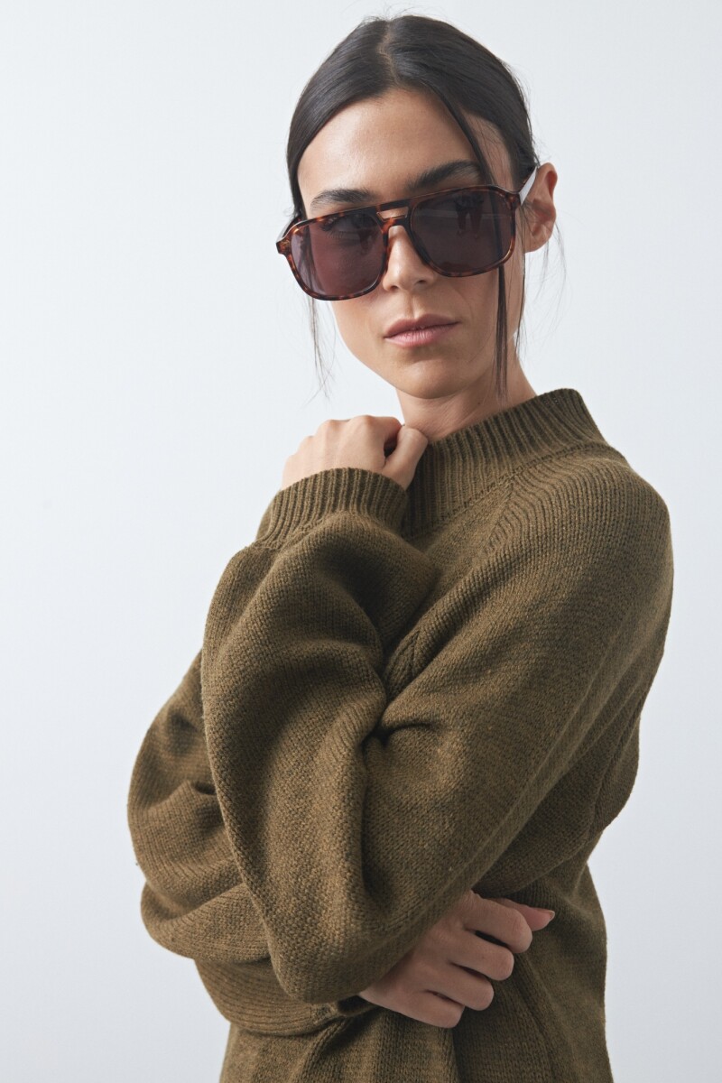 VESTIDO TRIXIE Verde Musgo