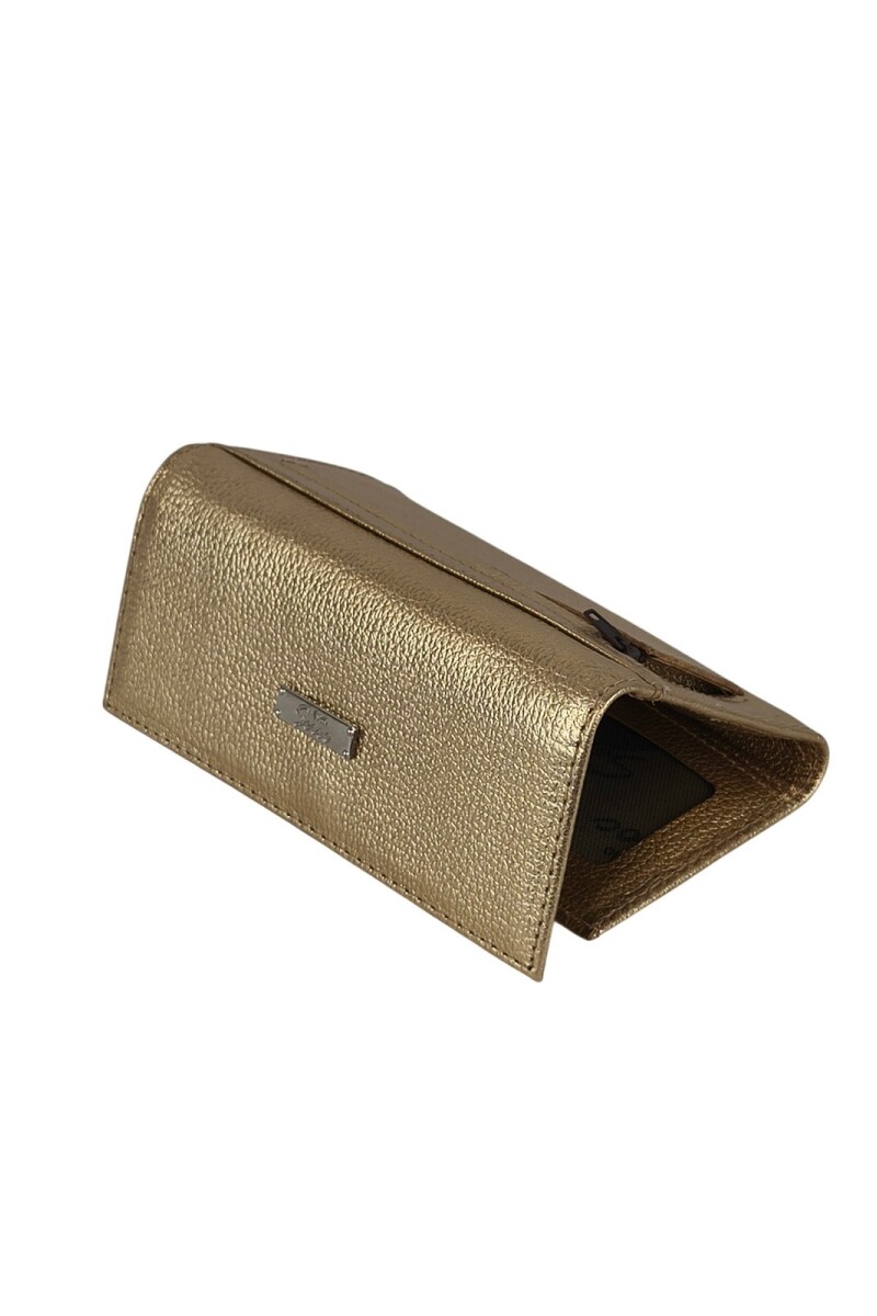 Billetera de mujer larga Dorado