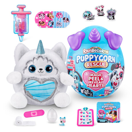 Figura Rainbocorns Rescate Mascota con Lentejuelas 001