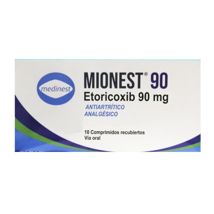 MIONEST 90 MG CJ X 10 COMPRIMIDOS única