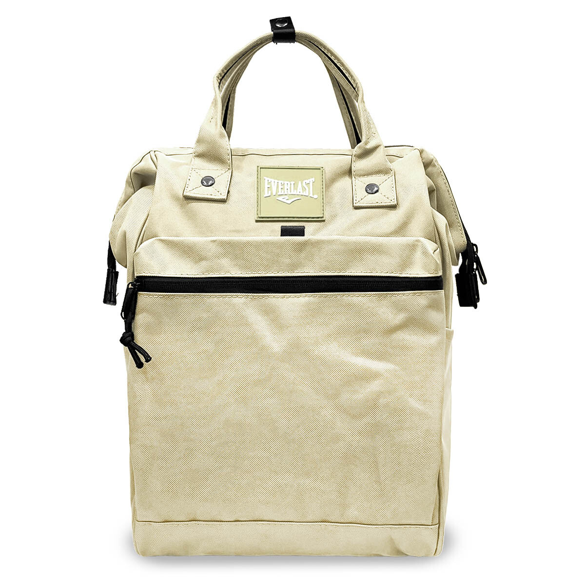 Mochila Cartera Everlast Bolso Dama Urbana Antirrobo - Crema 