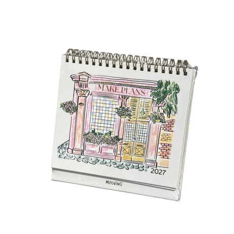 Calendario Mooving de Escritorio 2027 Travel