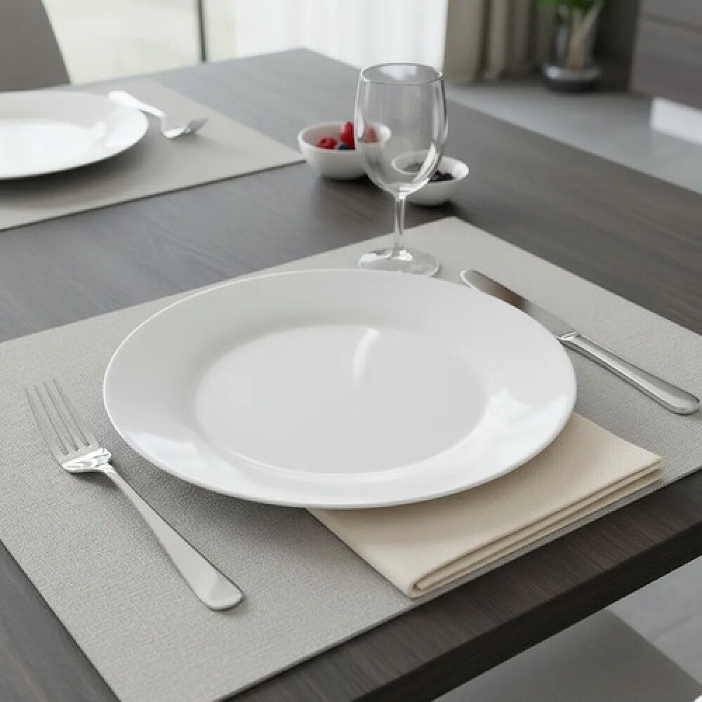 Plato sin ala blanco 31 cms. Plato sin ala blanco 31 cms.