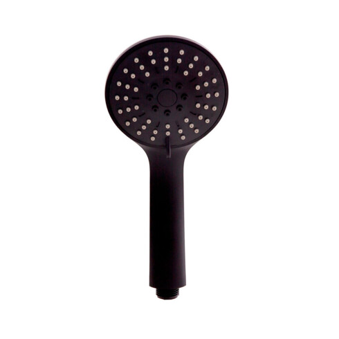 GRIFERIA TELEFONO DUCHA NEGRO MATE LINEA AGORA ABS BAÑO NEGRO