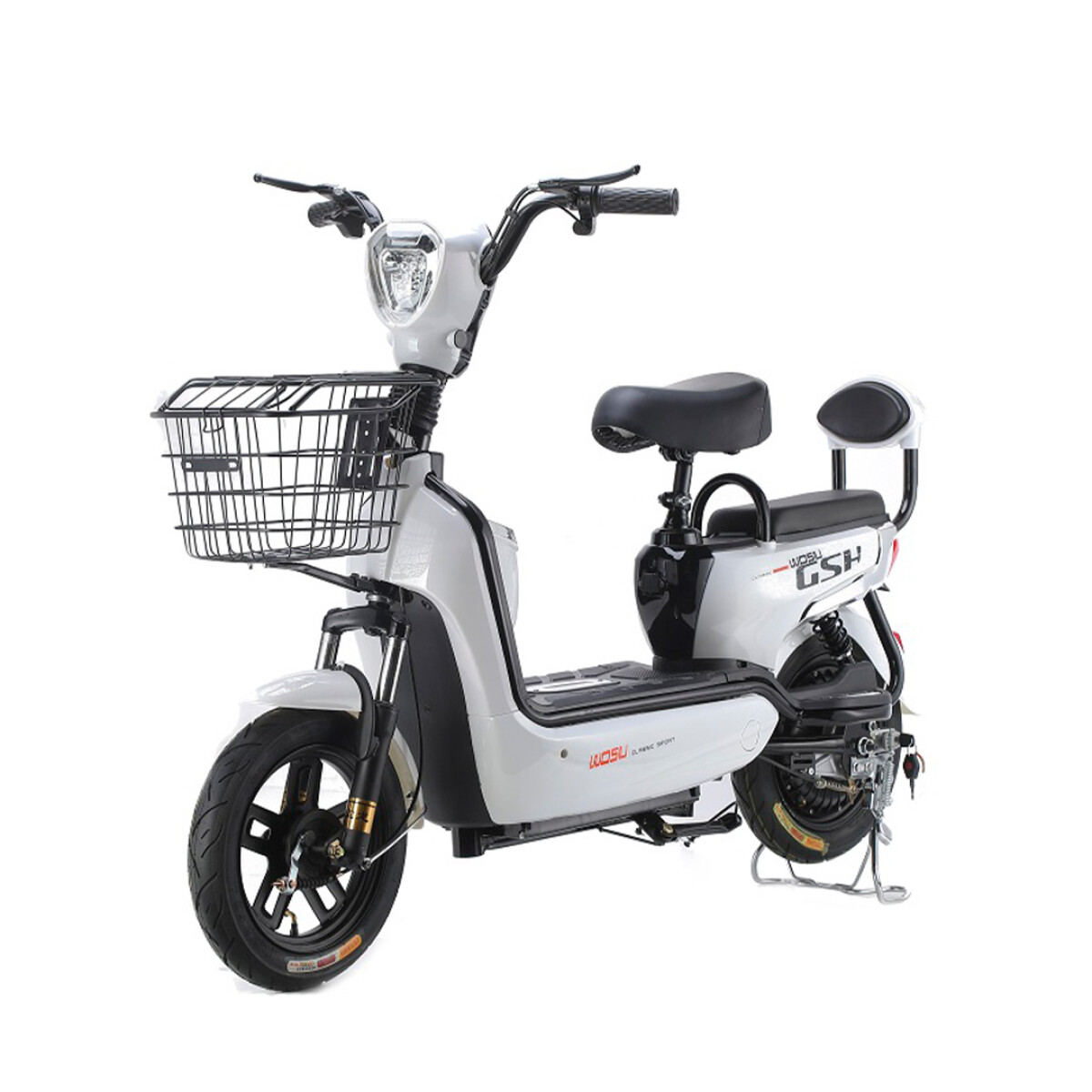Moto Eléctrica K MAX350 Rodado 14 - BLANCO 