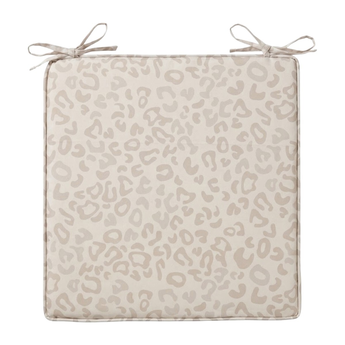 COJIN CUAD BEIGE A.PRINT P/SILLA 40X40X5CM 