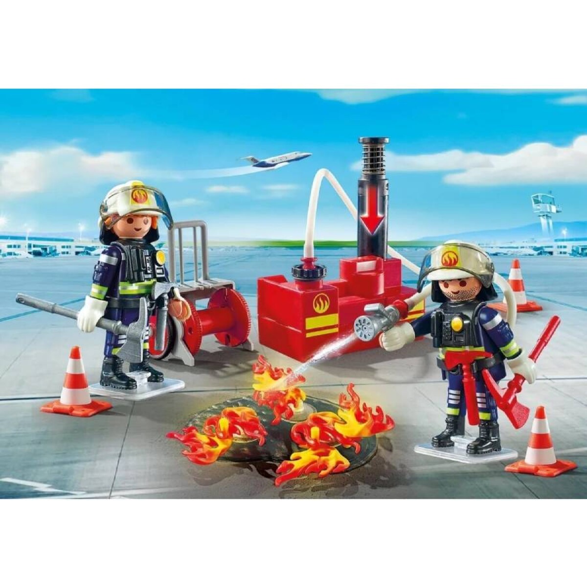 City Action: equipo de bomberos 