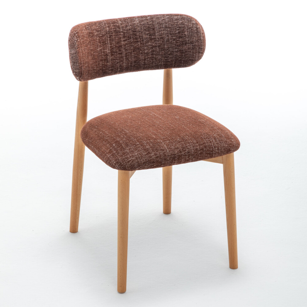 SILLA DE COMEDOR MADERA NARANJA SARAH