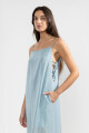 ABBY DRESS Aqua