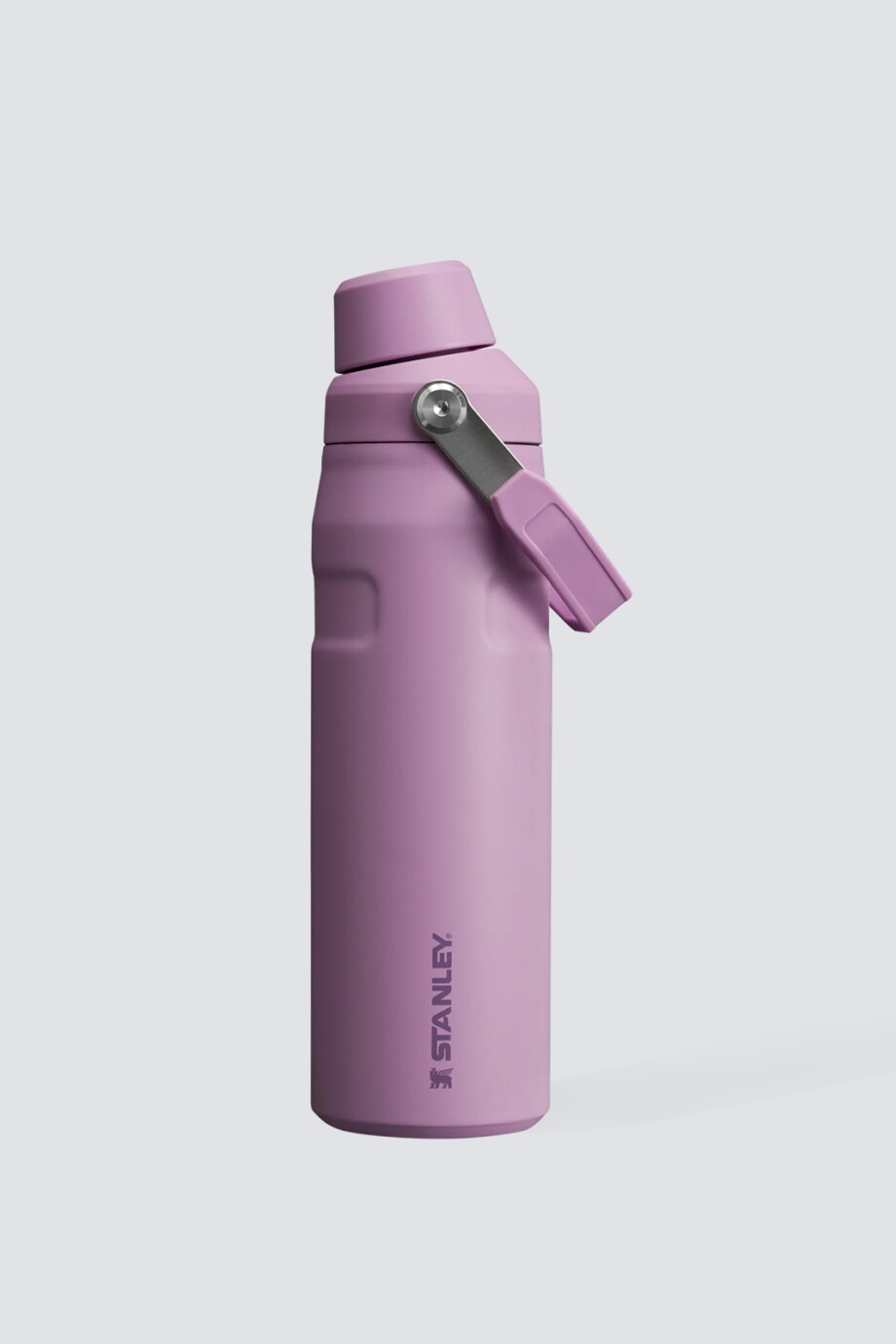 Botella IceFlow Stanley con tapa de flujo rápido | 24 oz Lila