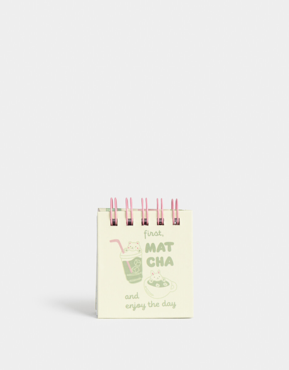 Mini Memo "matcha Girly" 