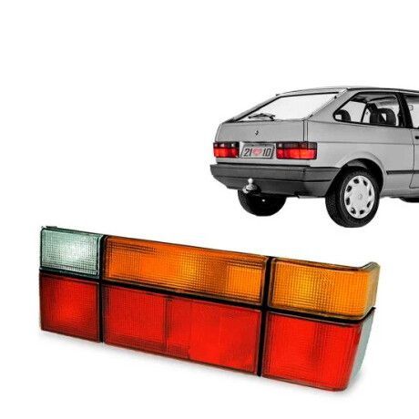 FAROL VOLKSWAGEN GOL 88-94 TRAS.DER.TRICOLOR - FAROL VOLKSWAGEN GOL 88-94 TRAS.DER.TRICOLOR -