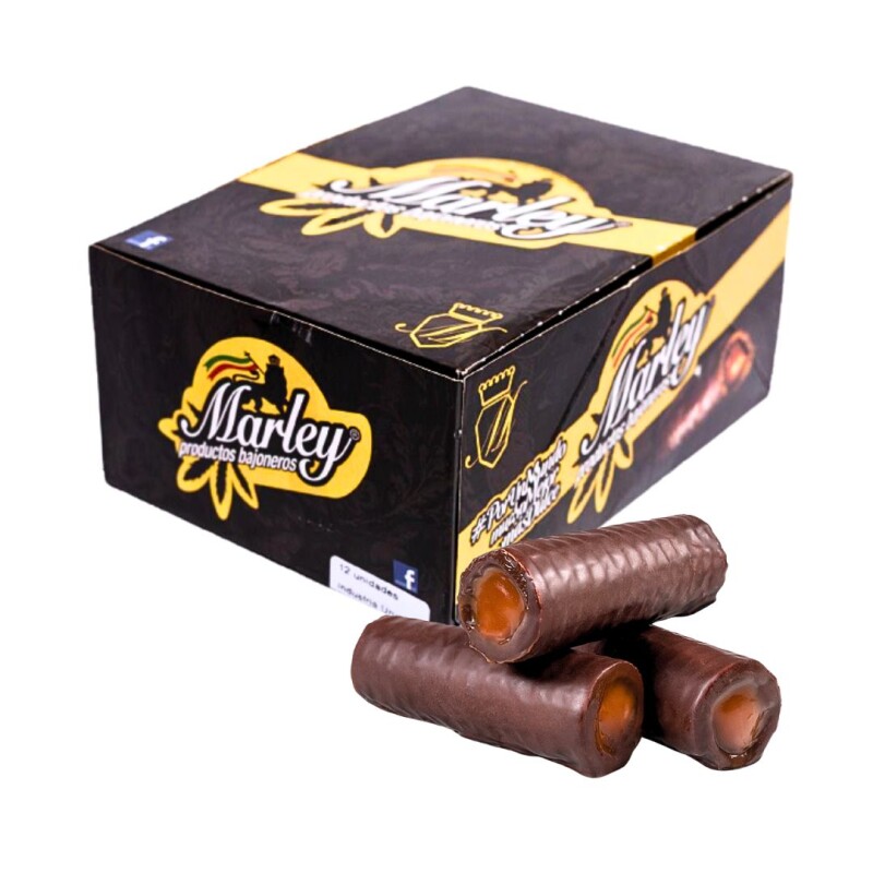 Caja de Barquillo relleno DDL Marley - 360 g - 12 ud. Caja de Barquillo relleno DDL Marley - 360 g - 12 ud.