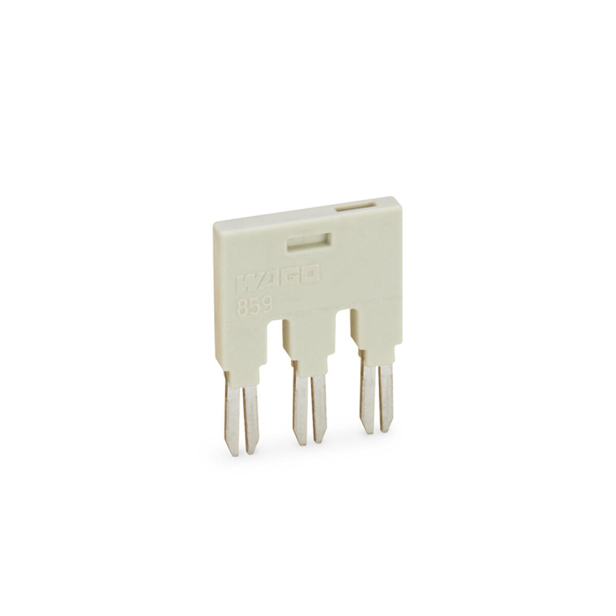 Puente para borne relé 2,5mm² 8 patas rojo - WG2212 