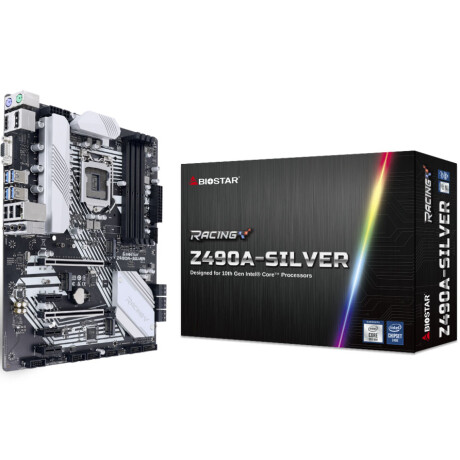 Mother Biostar Z490A-SILVER Lga 1200 001