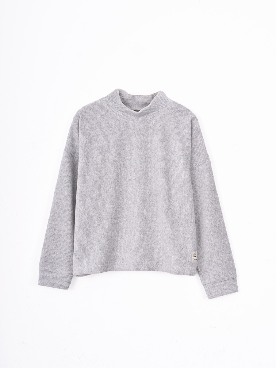 BUZO JASENIA MINI II - GRIS MELANGE M 