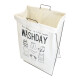 Cesto para ropa articulado BEIGE