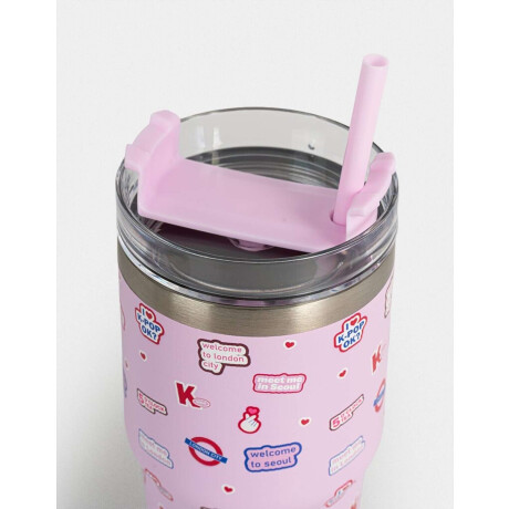 Vaso Térmico ''k Pop'' Combinacion Multicolor