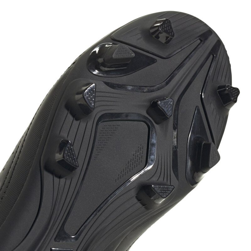 Championes de Fútbol 11 Infantiles Adidas Negro - Rojo