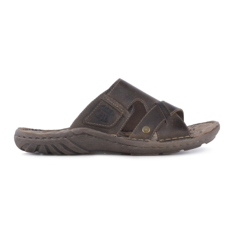 Sandalias de Hombre Freeway Casual Marrón Capuchino (Cuero Graso)