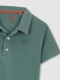 Polo Detalles Contraste Verde Nuevo