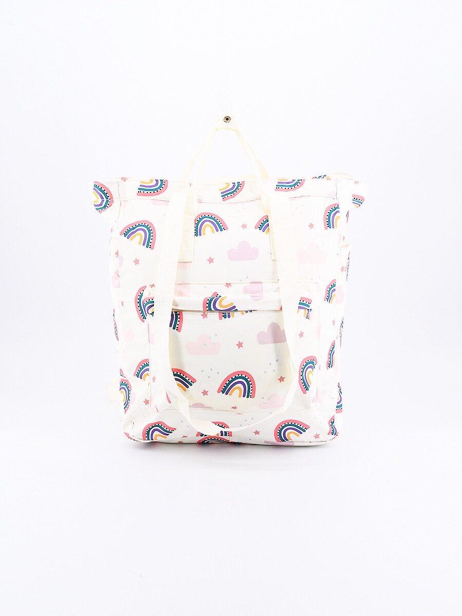 MOCHILA PRINCESA - BLANCO 
