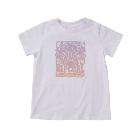 Remera Rip Curl Low Tide Standard Diseño Palmeras