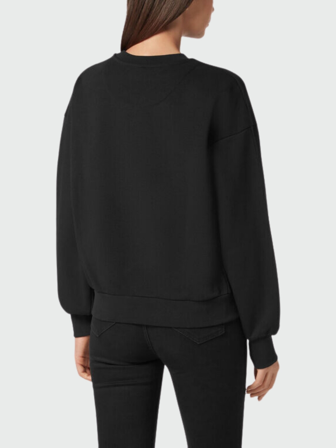 PHILIPP PLEIN - Sudadera cuello redondo ML Negro