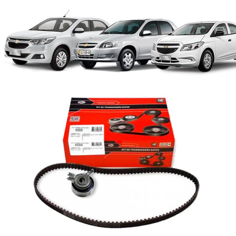 KIT DE DISTRIBUCION CHEVROLET AGILE CELTA CORSA MERIVA SPIN COBALT 1.0 1.4 1.8 GATES KIT DE DISTRIBUCION CHEVROLET AGILE CELTA CORSA MERIVA SPIN COBALT 1.0 1.4 1.8 GATES