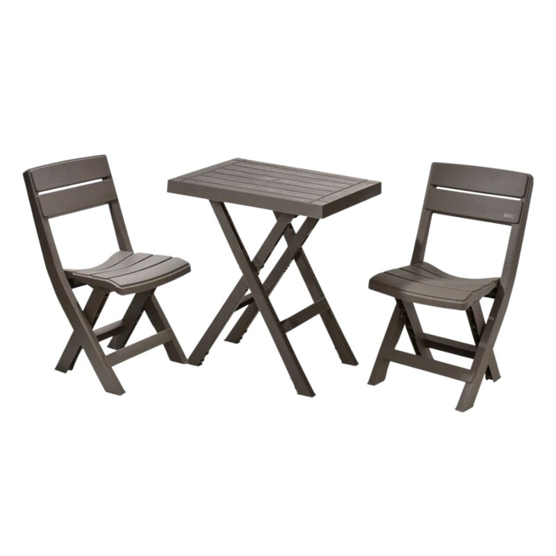 Set de mesa y 2 sillas plegables Rimax en plástico Set de mesa y 2 sillas plegables Rimax en plástico