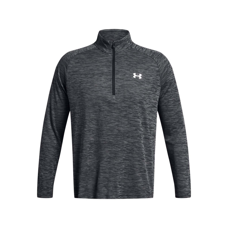 Buzo UA Tech Texturd HLF ZIP Hombre 797A001N11 Negro