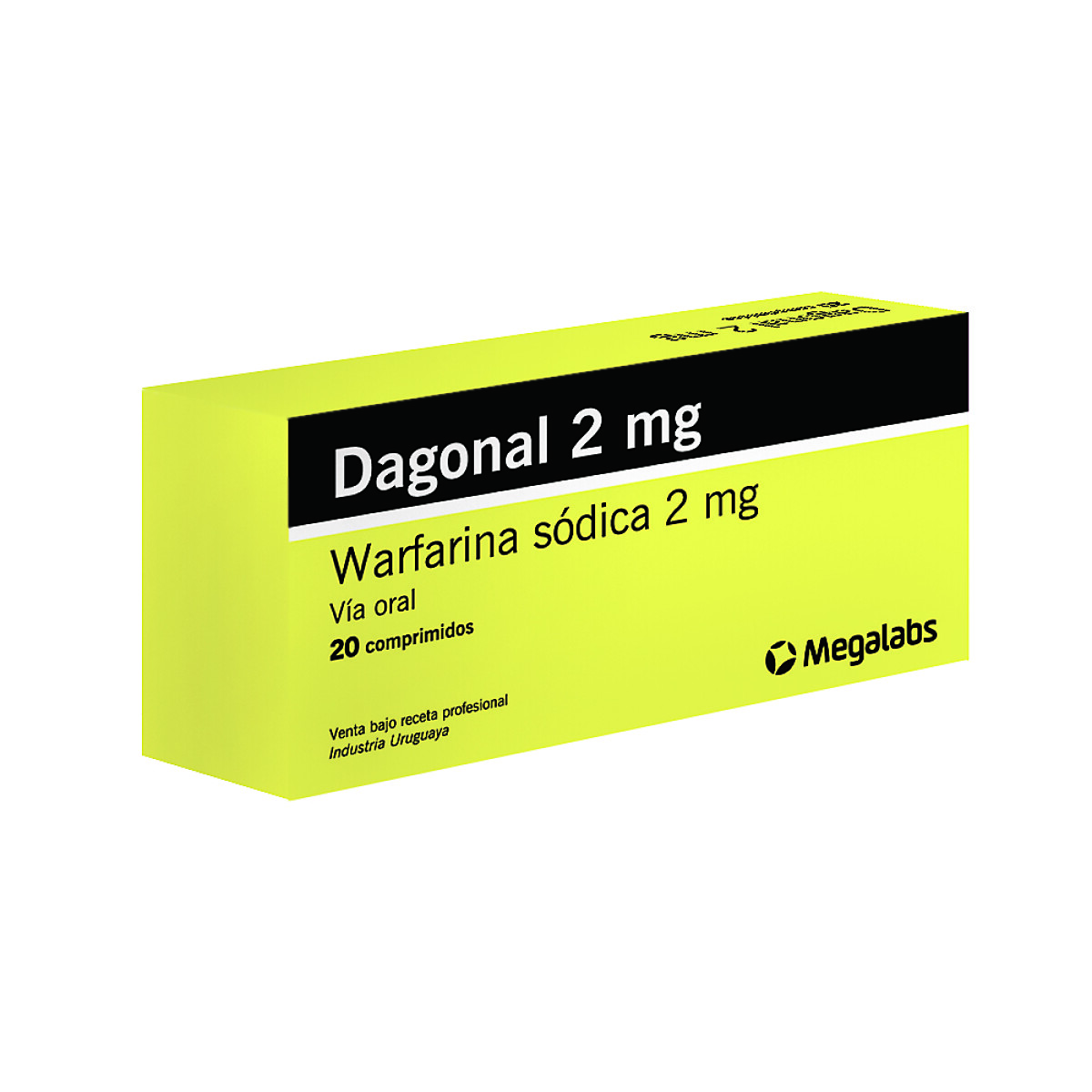 Dagonal 2 mg 20 Comprimidos | Medicamento Cardiovascular