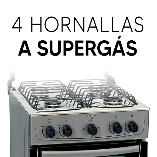 Cocina Thompson Cth 1000 COCINA THOMPSON CTH1000 A GAS TITANIUM