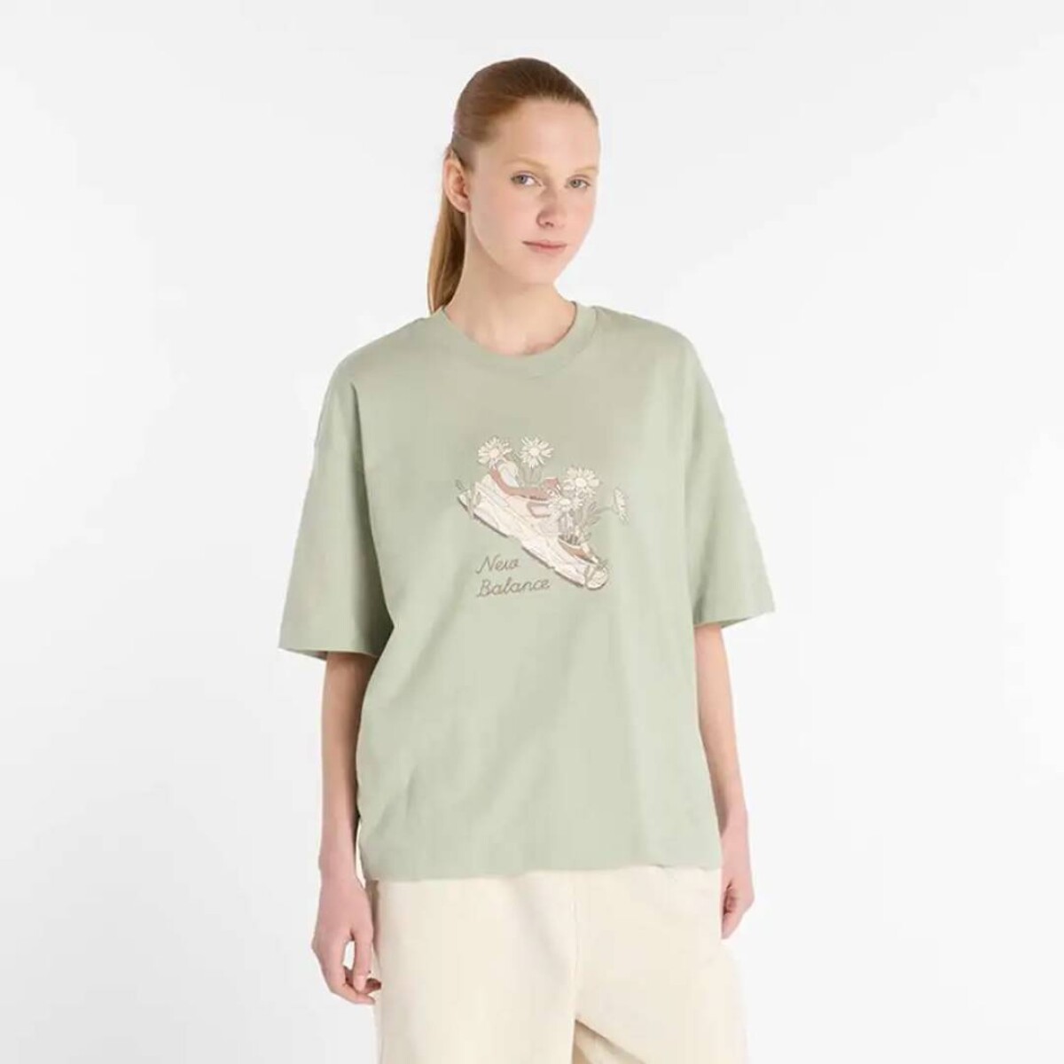 Remera Flower de Mujer - multicolor 