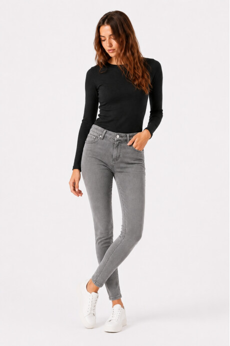 Pantalon Bardot Gris Topo