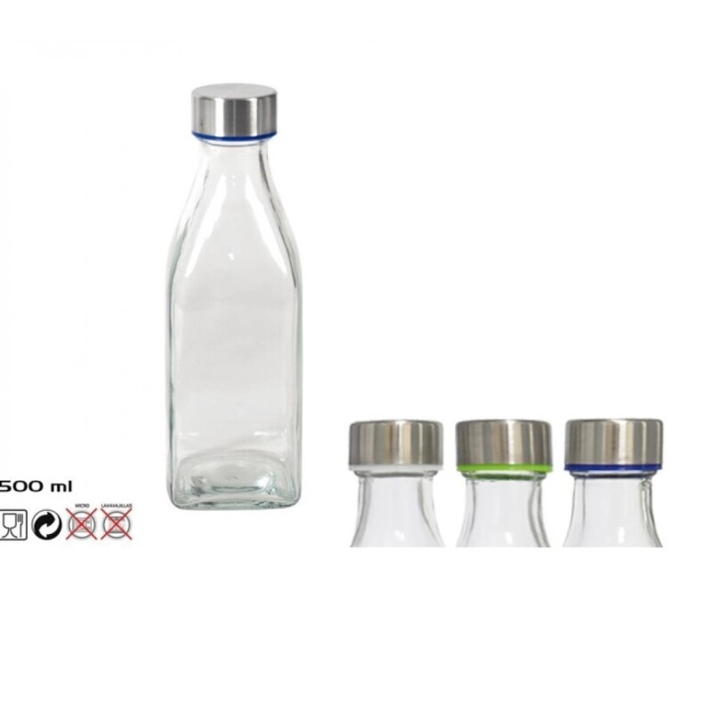 Botella Denver 500 ml con Tapa de Acero BOTELLA DENVER 500 ML. T/ACERO COLOR