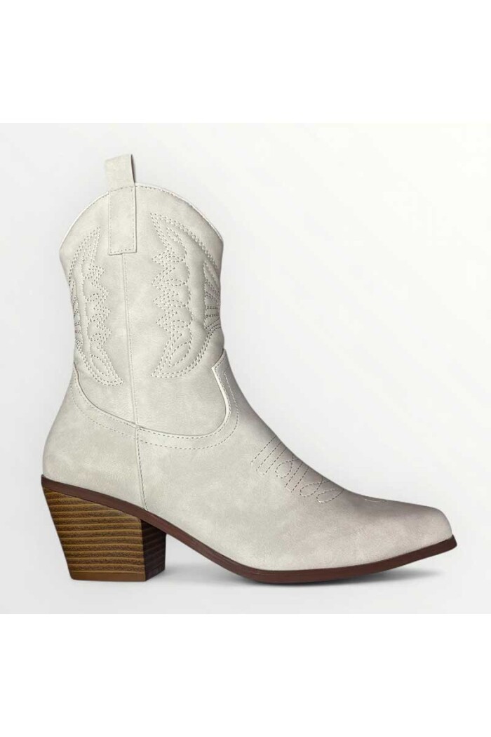 BOTA MUJER TEJANA Crudo
